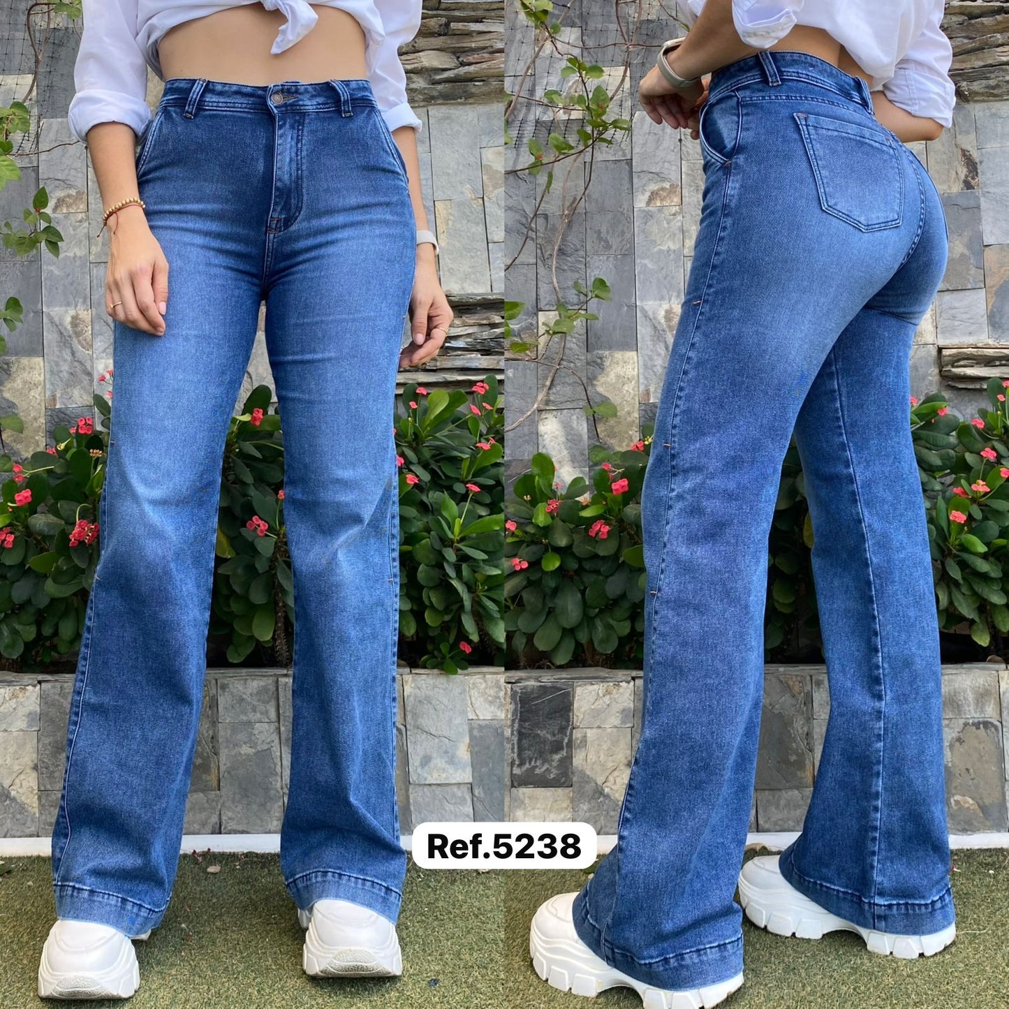 PN DAMA JEANS PREMIUM BOTA RECTA 5237